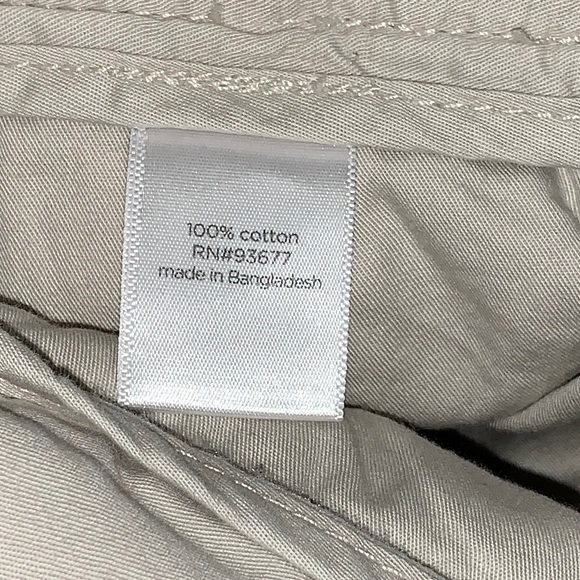 Men’s Cream Cotton 5-Pocket Khaki Shorts size 30 - Picture 4 of 5